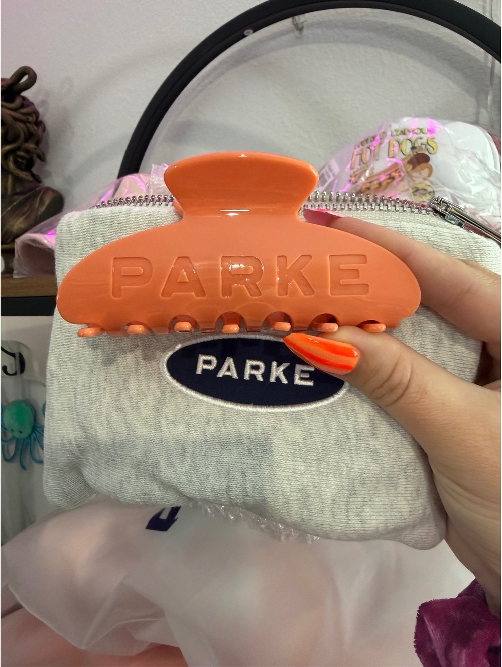 Parke Creamsicle Claw Clip - SOLD OUT NWT